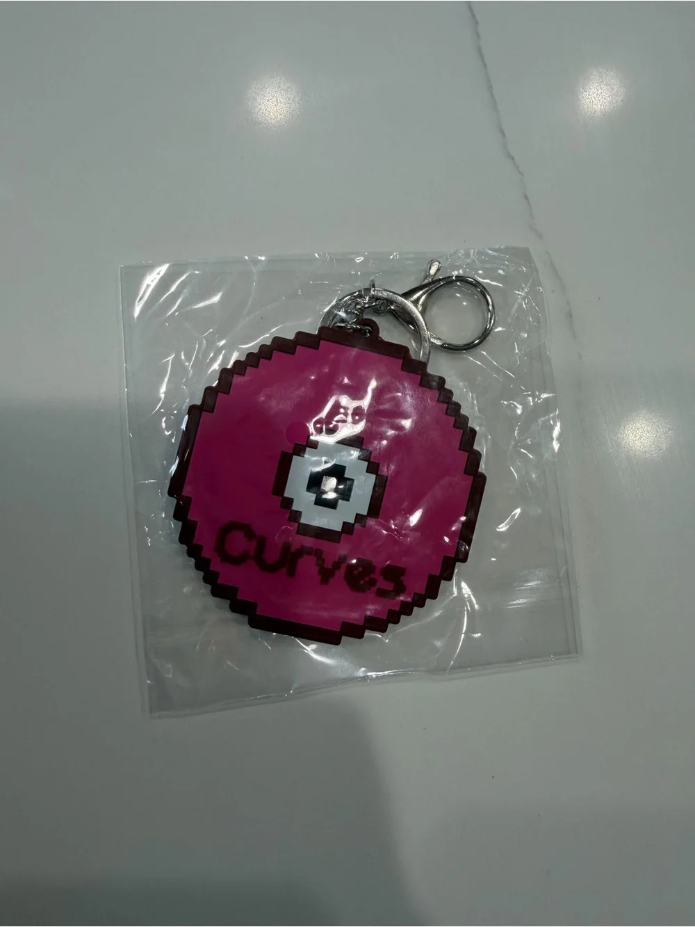 Curves Pink CD Charm